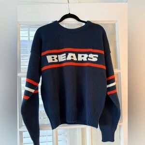 Cliff Engle Chicago Bears Vintage 80s Wool Sweater